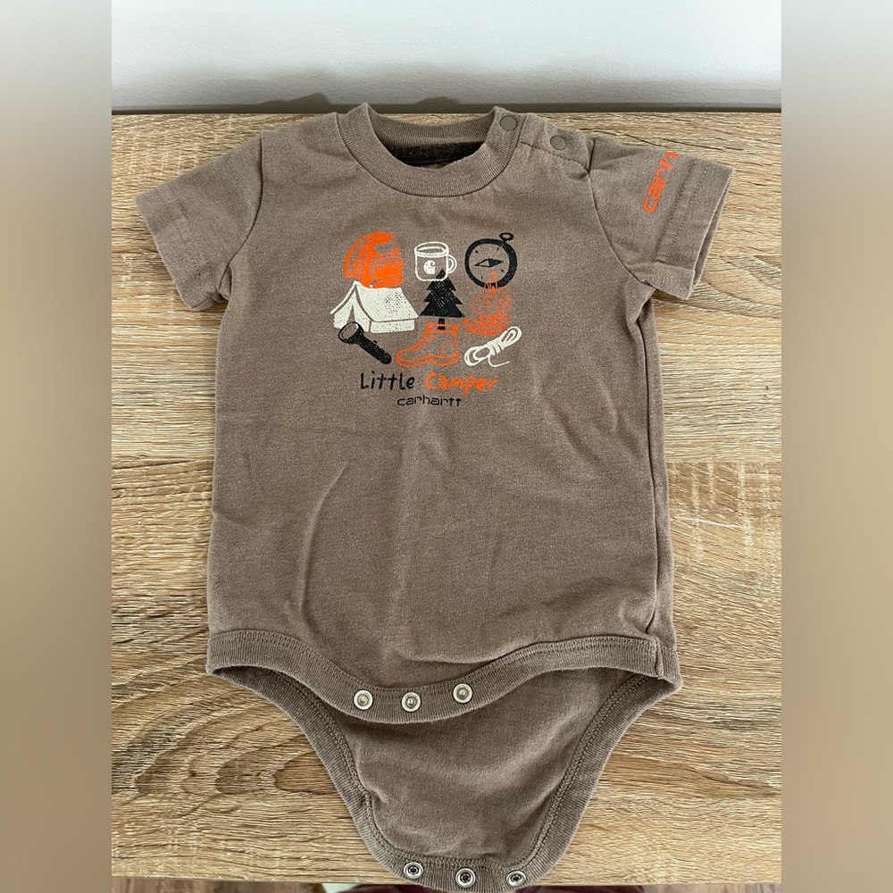 Carhartt Baby Boy Little Camper Graphic One Piece